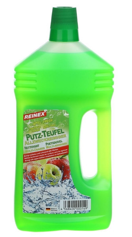 Засіб для підлоги Яблоко REINEX Putz-Teufel Apfel fresh 1 л